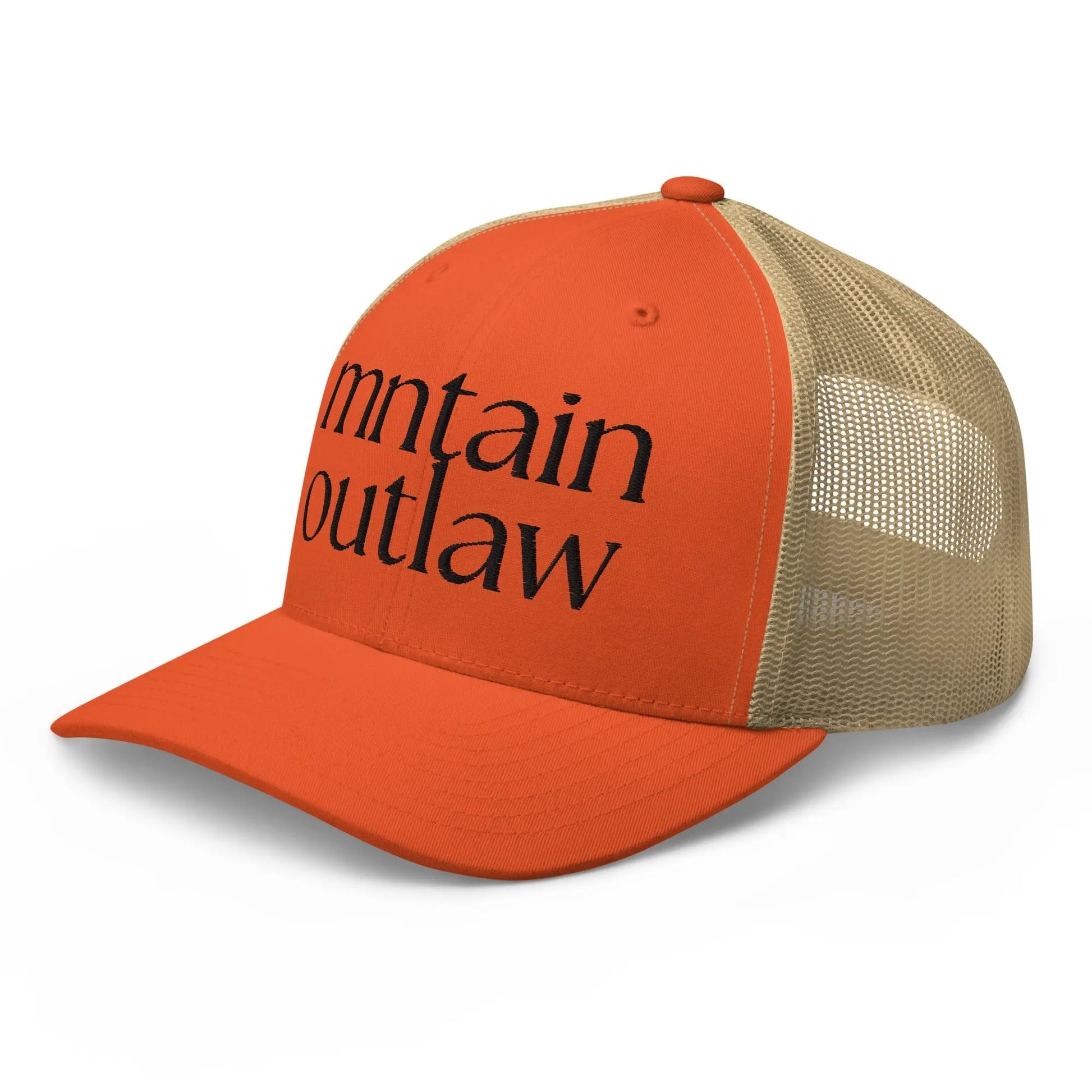 mnatin outlaw REBEL Trucker Cap - MNTAIN OUTLAW LTD