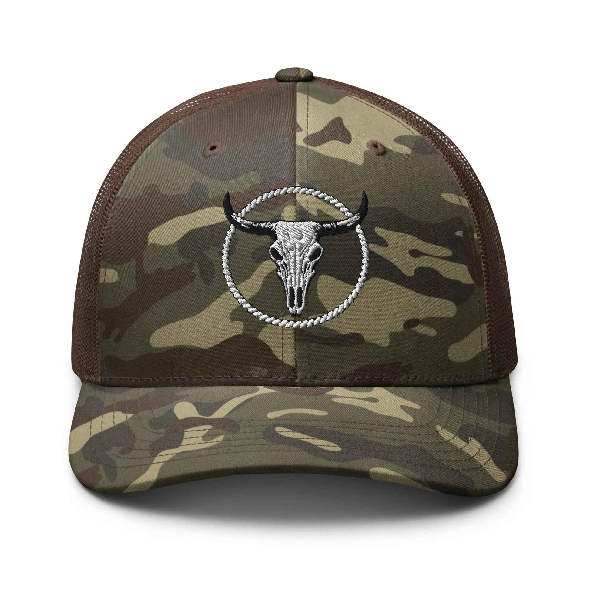 mntain Camouflage Trucker Hat - MNTAIN OUTLAW LTD