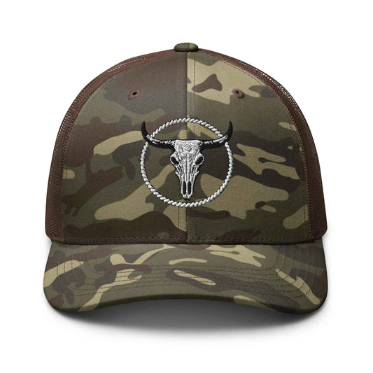 mntain Camouflage Trucker Hat - MNTAIN OUTLAW LTD