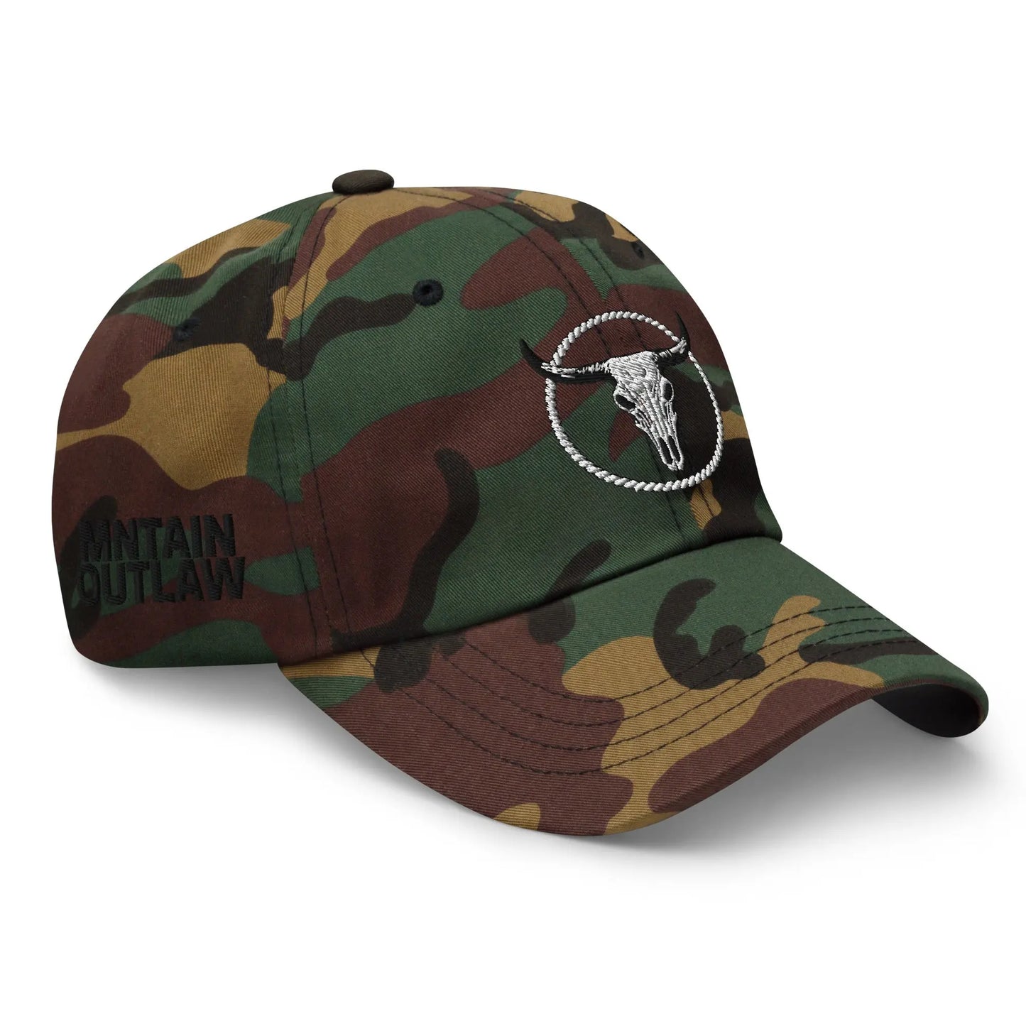 mntain outlaw BOLD Dad hat - MNTAIN OUTLAW LTD