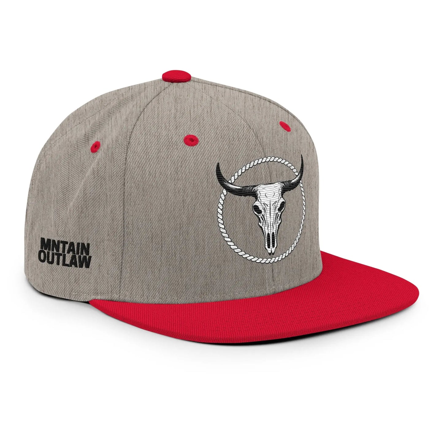 mntain outlaw BOLD Snapback Hat - MNTAIN OUTLAW LTD