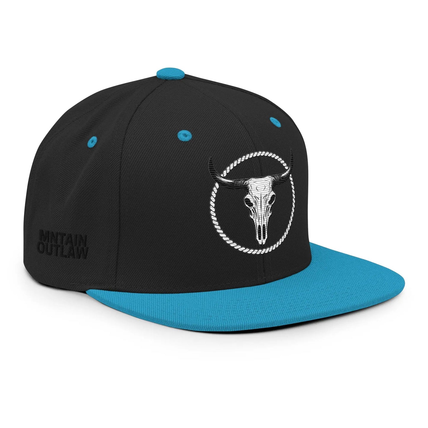 mntain outlaw BOLD Snapback Hat - MNTAIN OUTLAW LTD