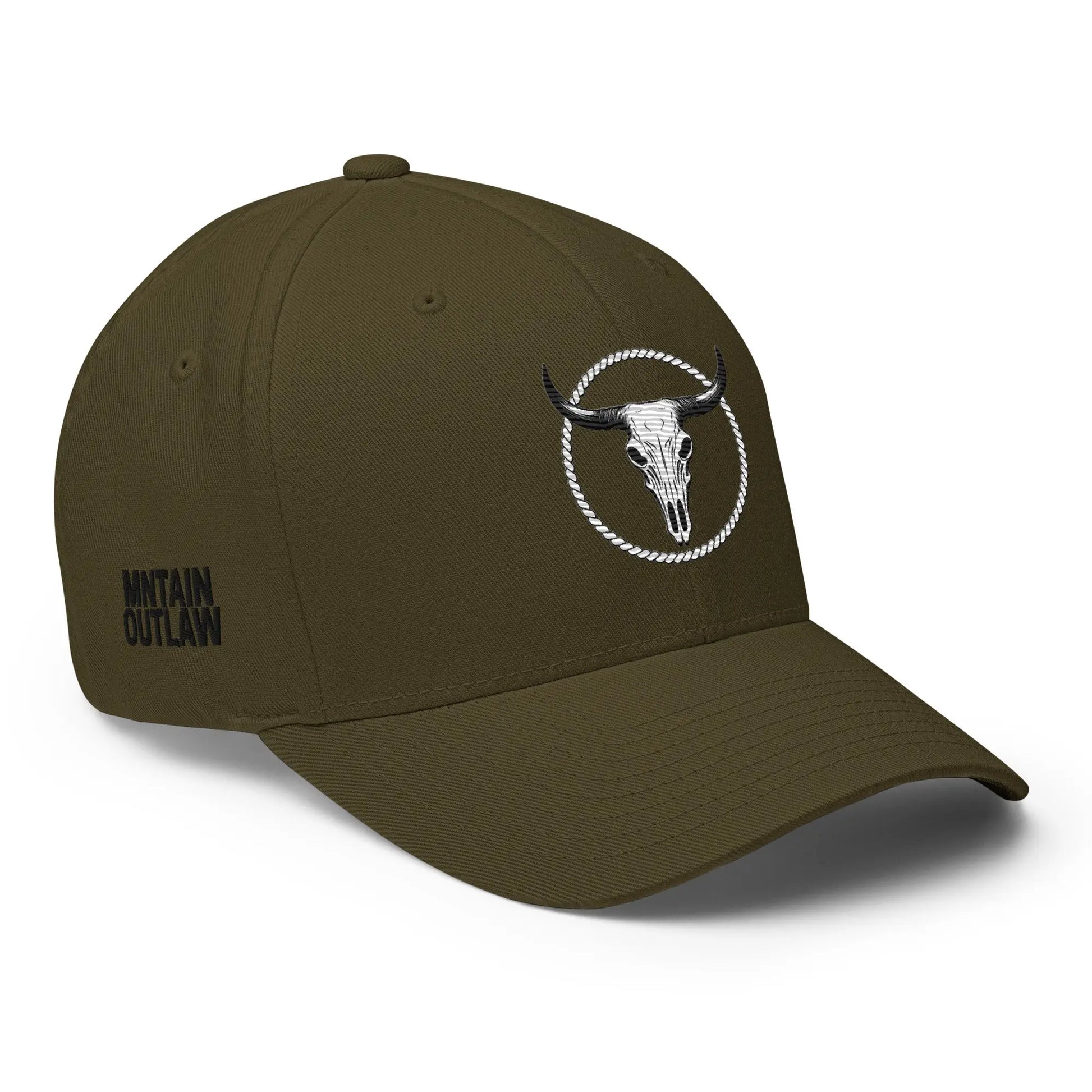mntain outlaw BOLD Structured Twill Cap - MNTAIN OUTLAW LTD
