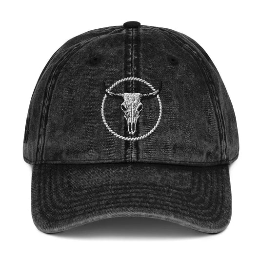 mntain outlaw BOLD Vintage Cotton Twill Cap - MNTAIN OUTLAW LTD