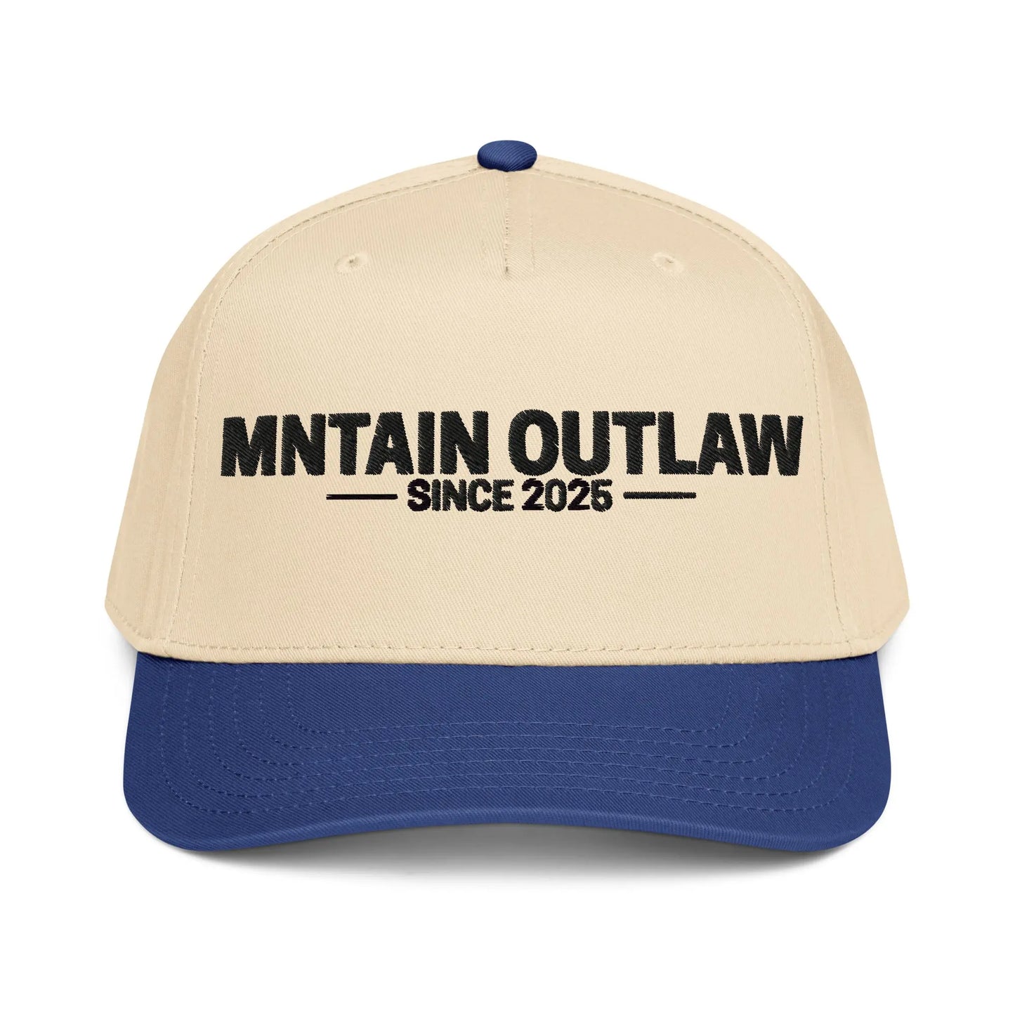 mntain outlaw RAW 5 panel cap - MNTAIN OUTLAW LTD