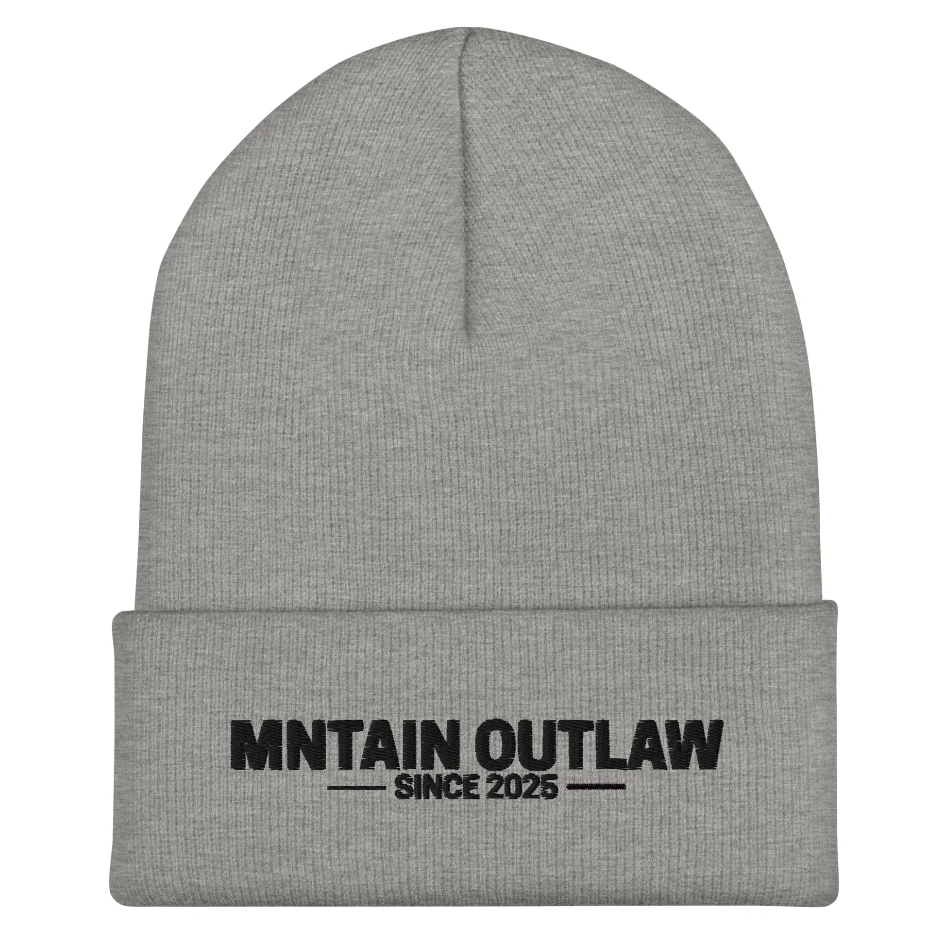 mntain outlaw RAW Cuffed Beanie - MNTAIN OUTLAW LTD