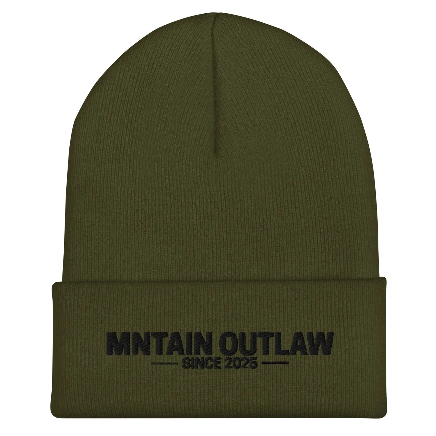 mntain outlaw RAW Cuffed Beanie - MNTAIN OUTLAW LTD