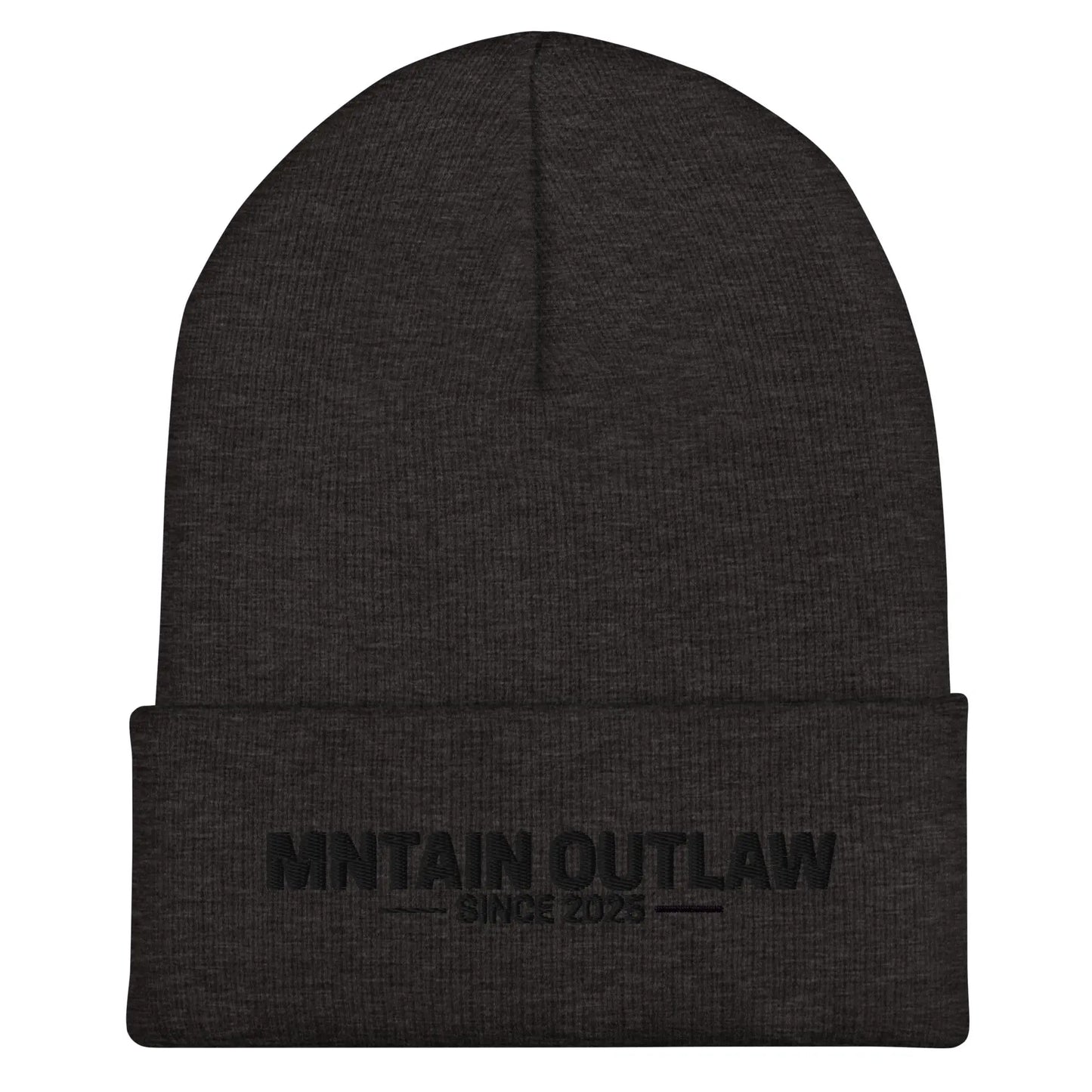 mntain outlaw RAW Cuffed Beanie - MNTAIN OUTLAW LTD