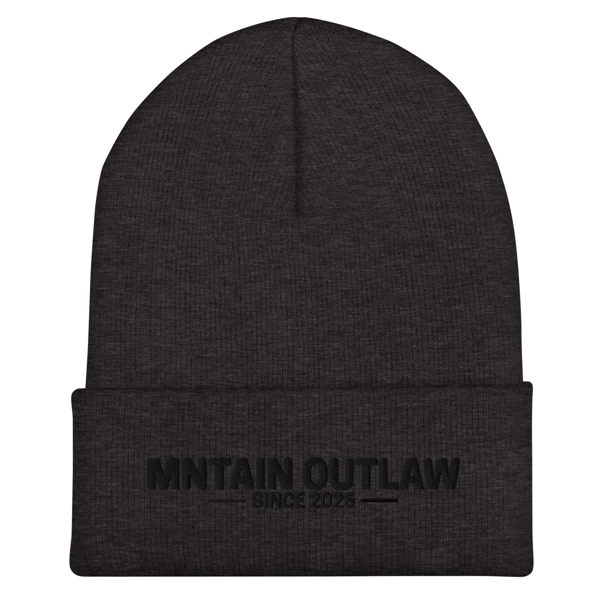 mntain outlaw RAW Cuffed Beanie - MNTAIN OUTLAW LTD