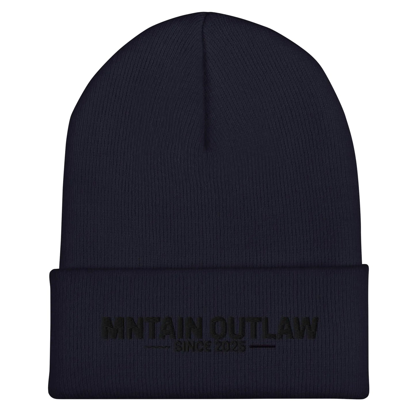 mntain outlaw RAW Cuffed Beanie - MNTAIN OUTLAW LTD