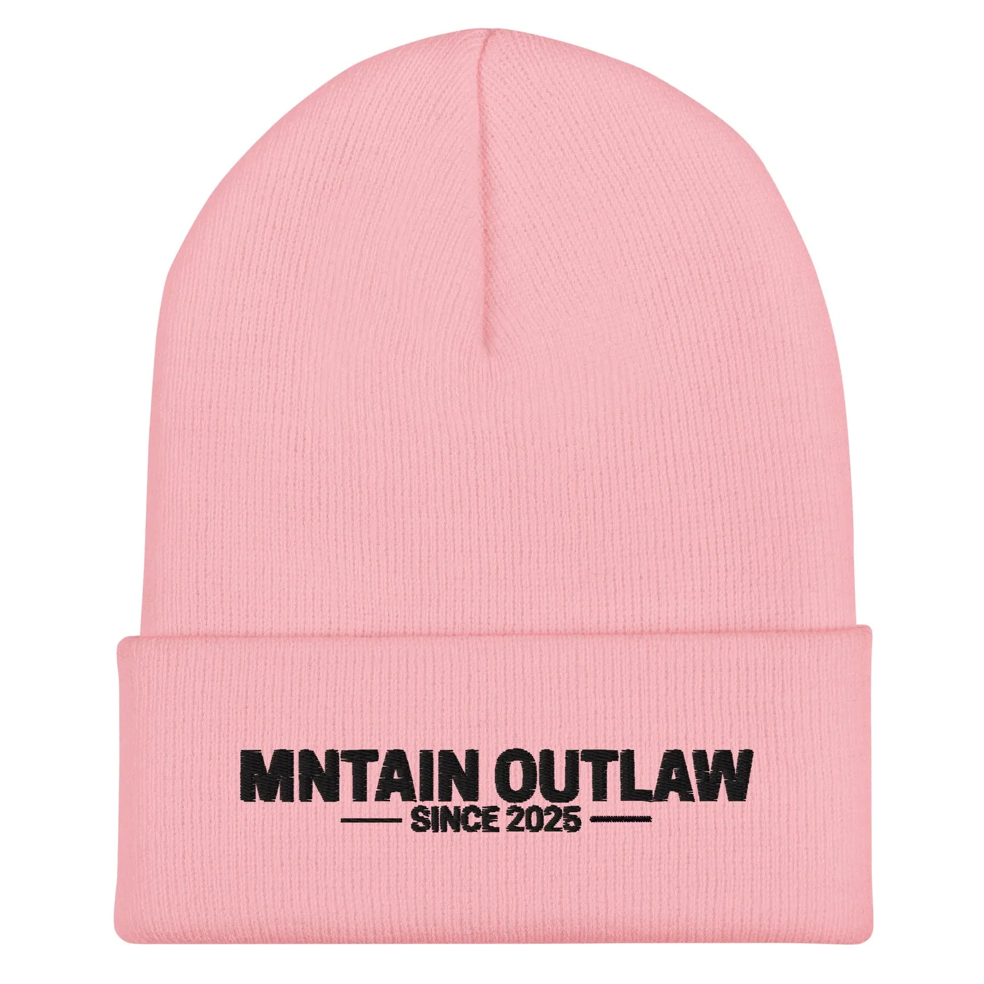 mntain outlaw RAW Cuffed Beanie - MNTAIN OUTLAW LTD