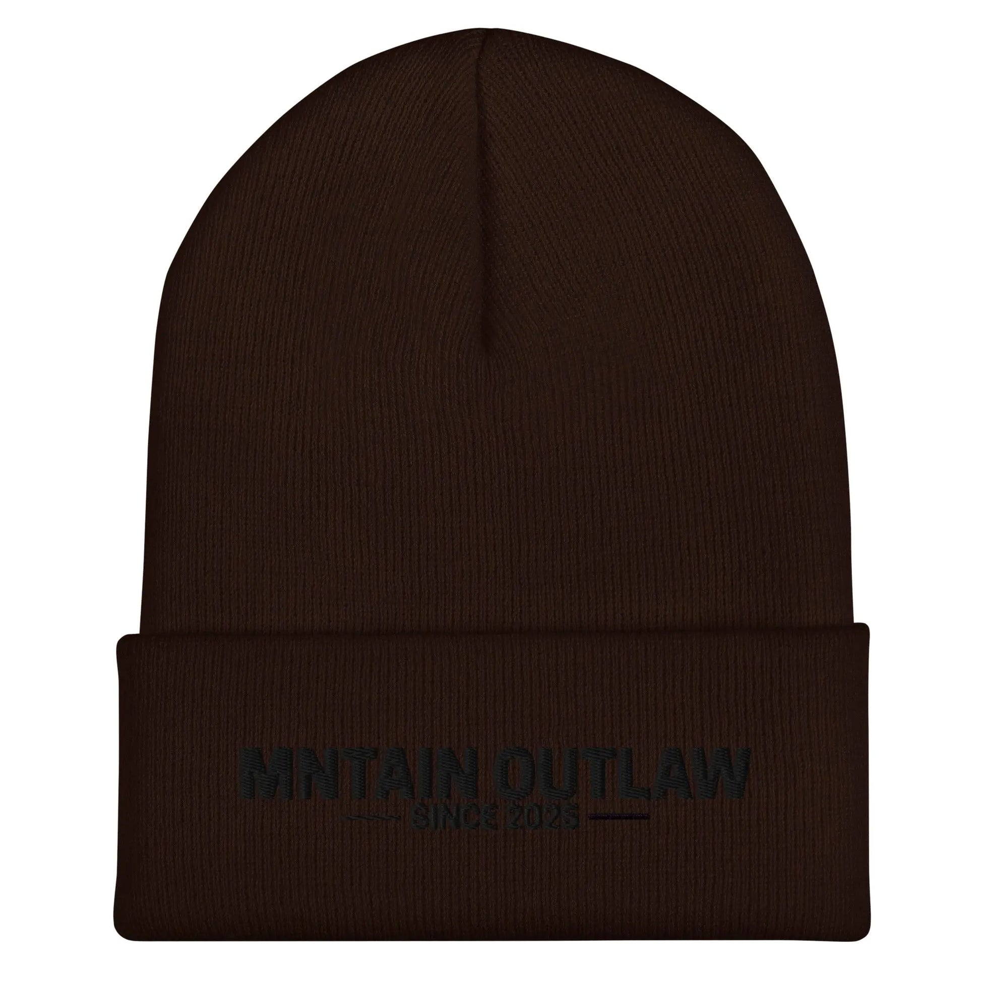 mntain outlaw RAW Cuffed Beanie - MNTAIN OUTLAW LTD