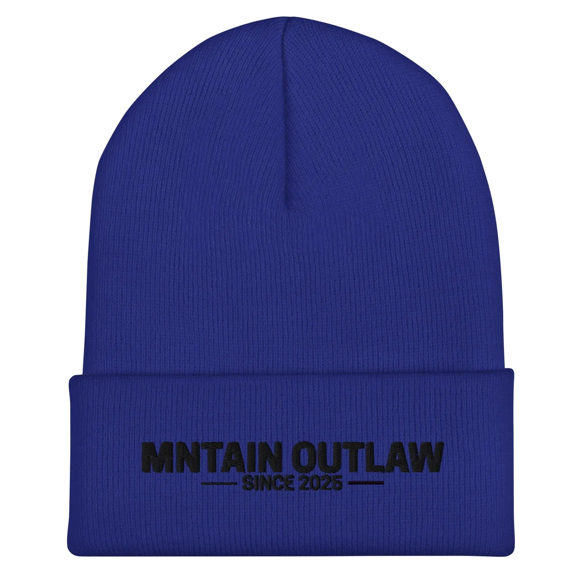 mntain outlaw RAW Cuffed Beanie - MNTAIN OUTLAW LTD