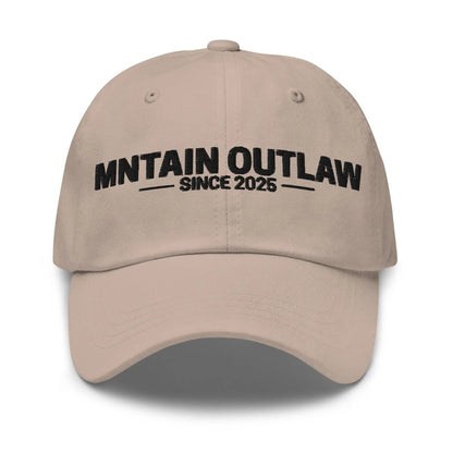mntain outlaw RAW Dad hat - MNTAIN OUTLAW LTD