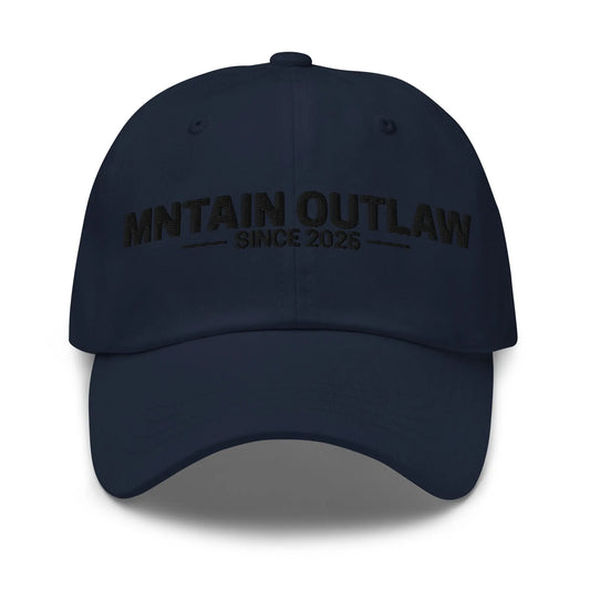 mntain outlaw RAW Dad hat - MNTAIN OUTLAW LTD