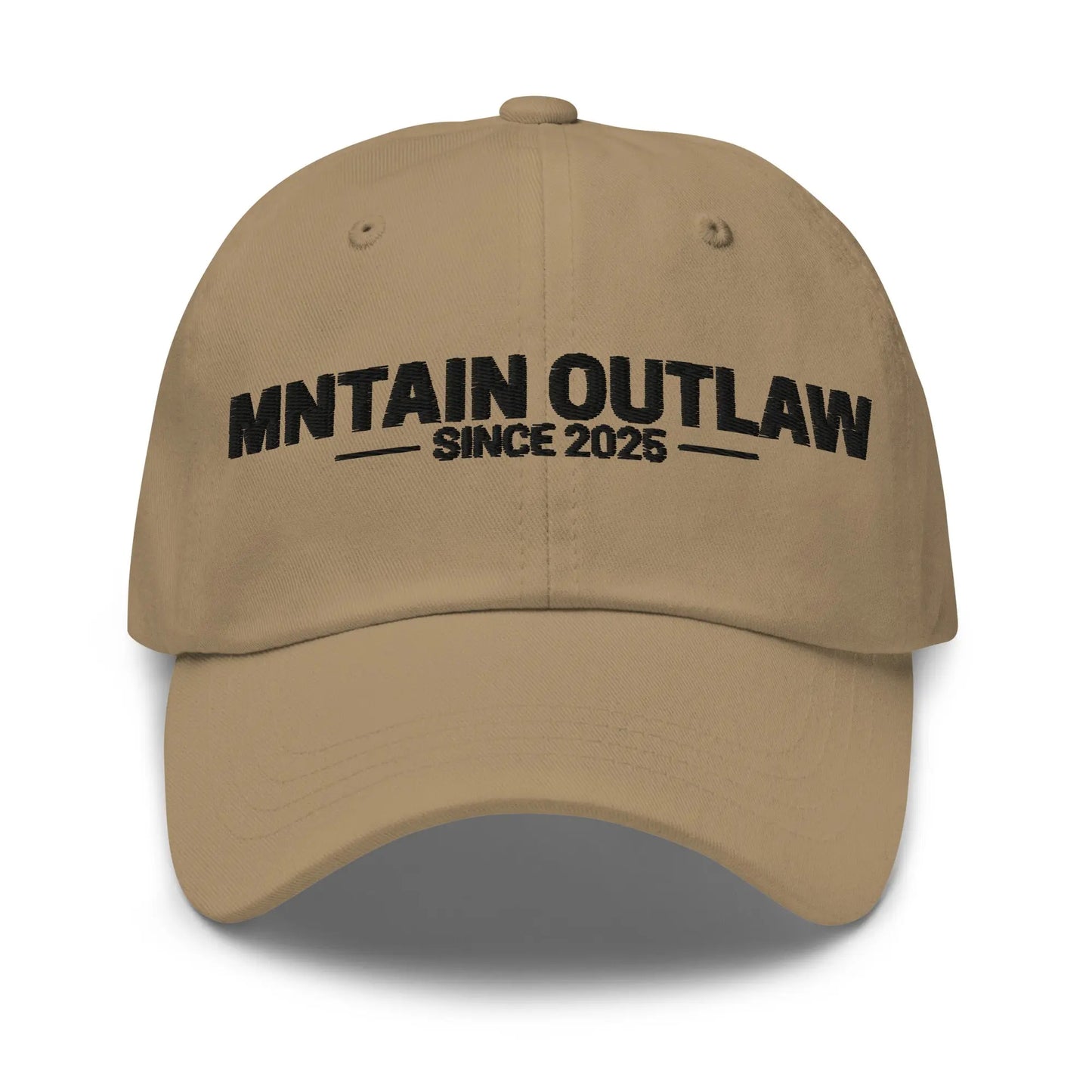 mntain outlaw RAW Dad hat - MNTAIN OUTLAW LTD