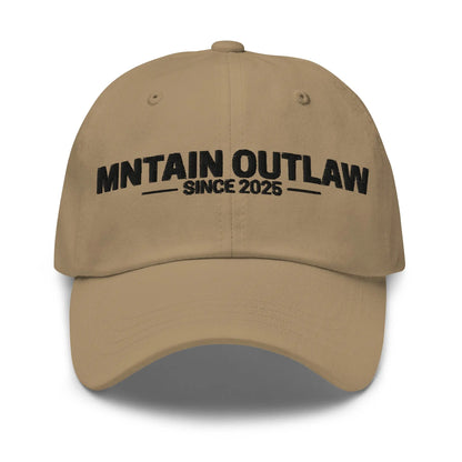 mntain outlaw RAW Dad hat - MNTAIN OUTLAW LTD