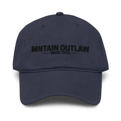 mntain outlaw RAW Garment washed baseball cap - MNTAIN OUTLAW LTD