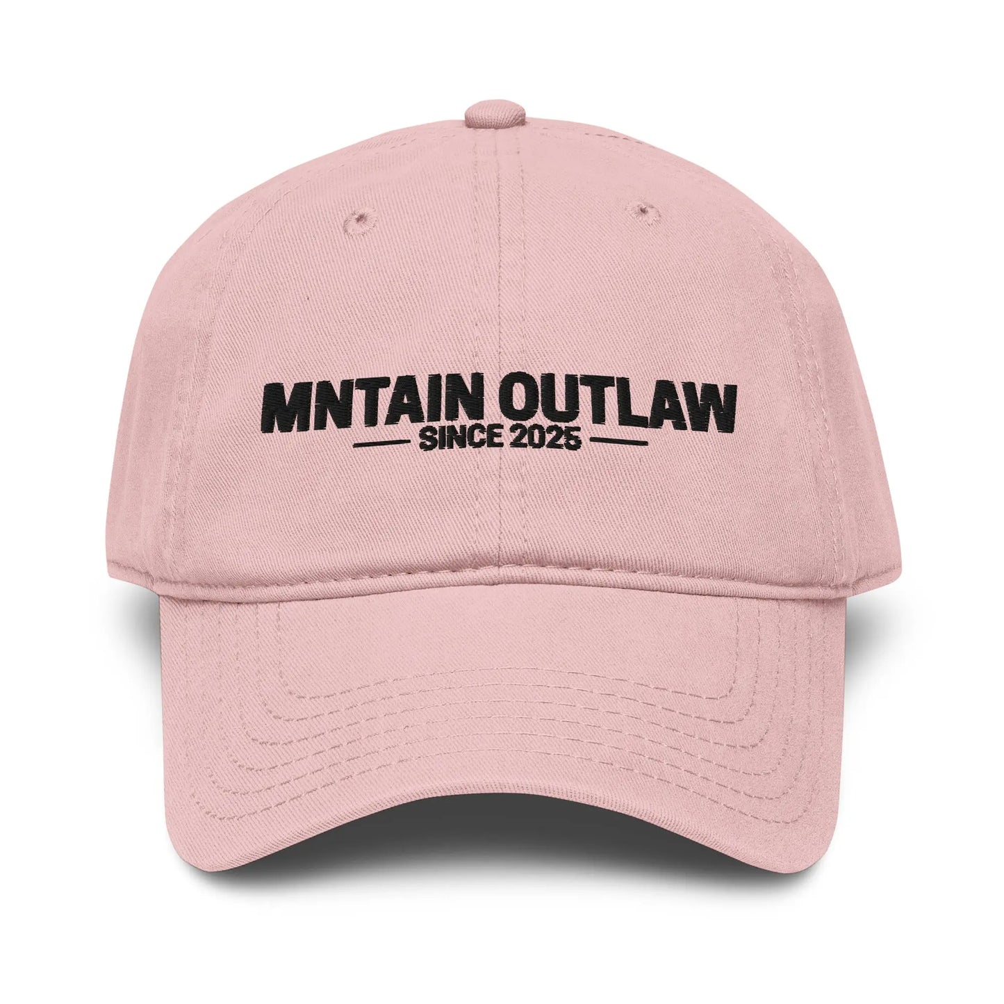 mntain outlaw RAW Garment washed baseball cap - MNTAIN OUTLAW LTD