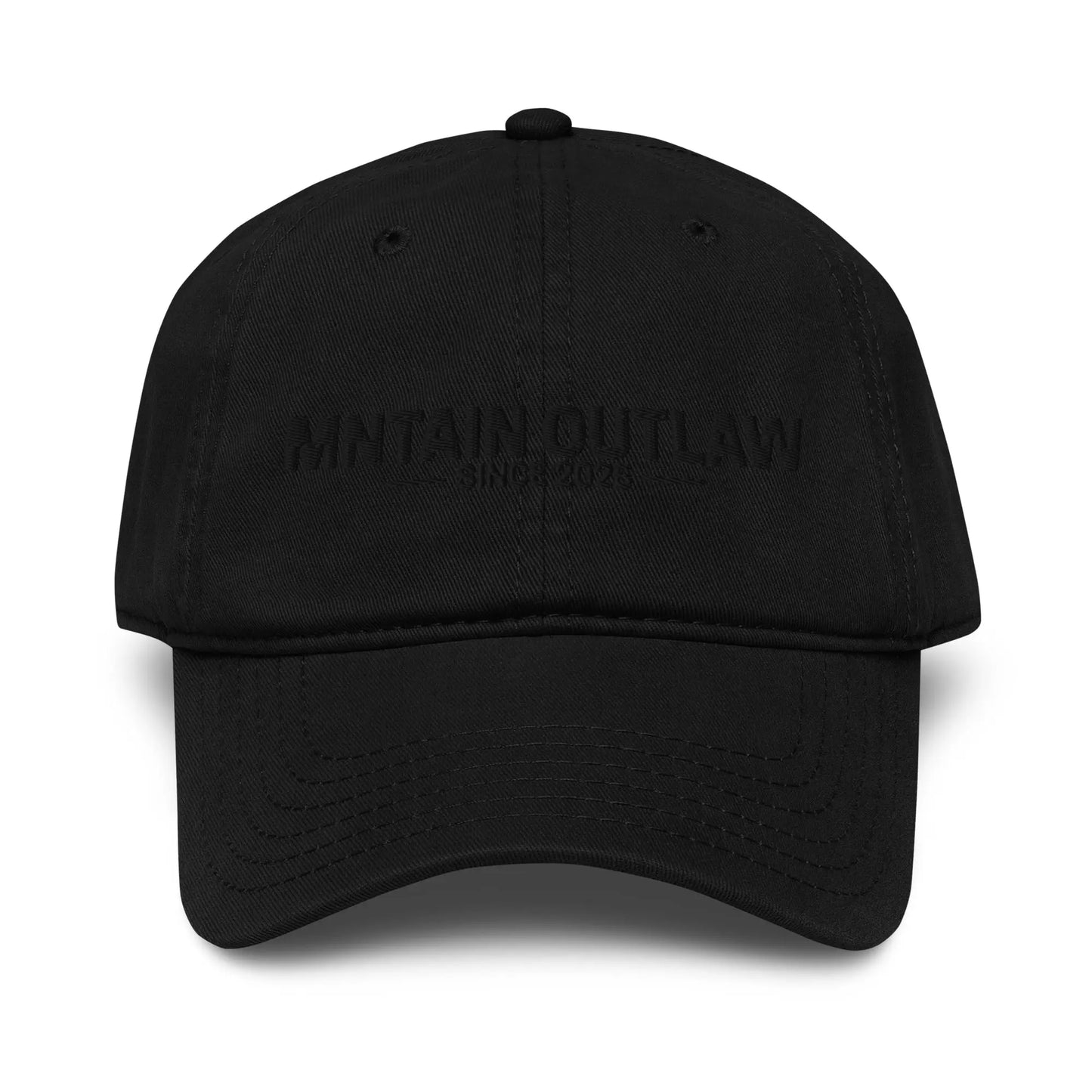 mntain outlaw RAW Garment washed baseball cap - MNTAIN OUTLAW LTD