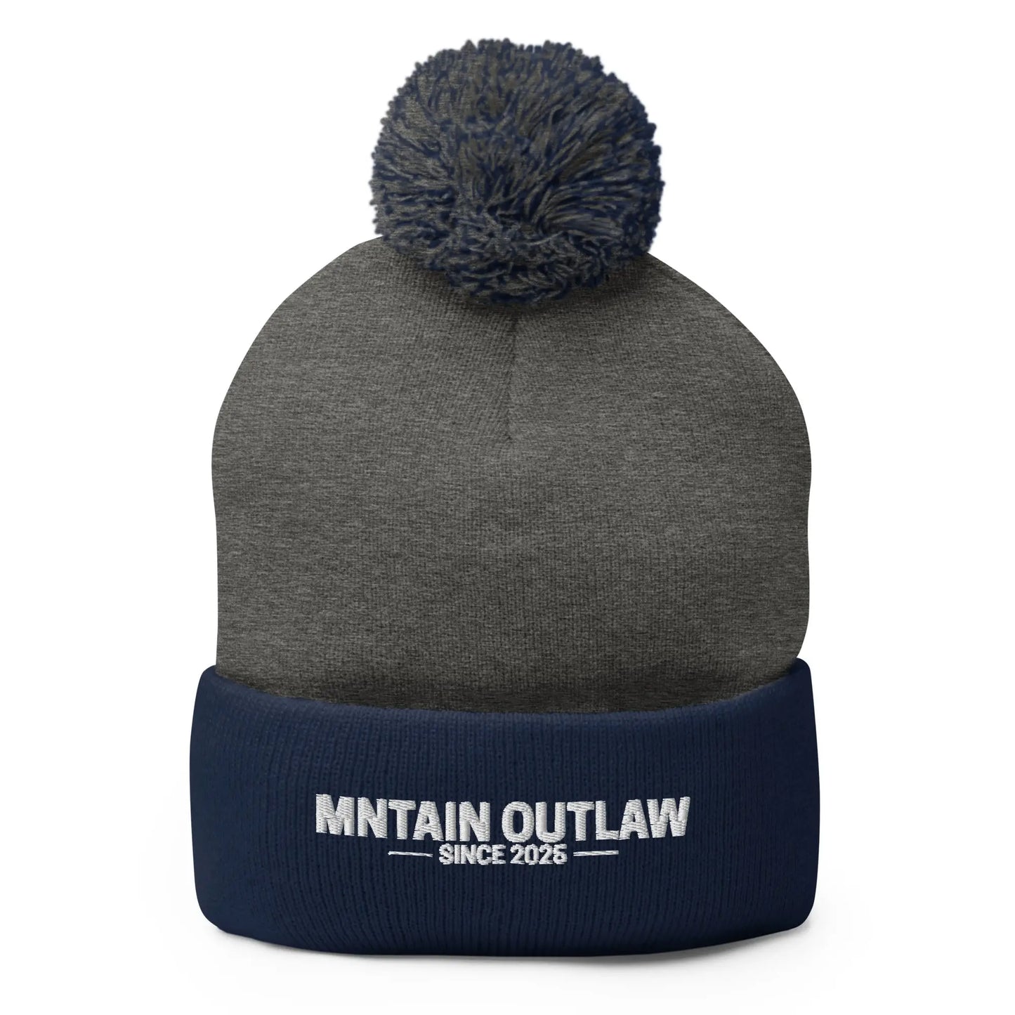 mntain outlaw RAW Pom - Pom Beanie - MNTAIN OUTLAW LTD