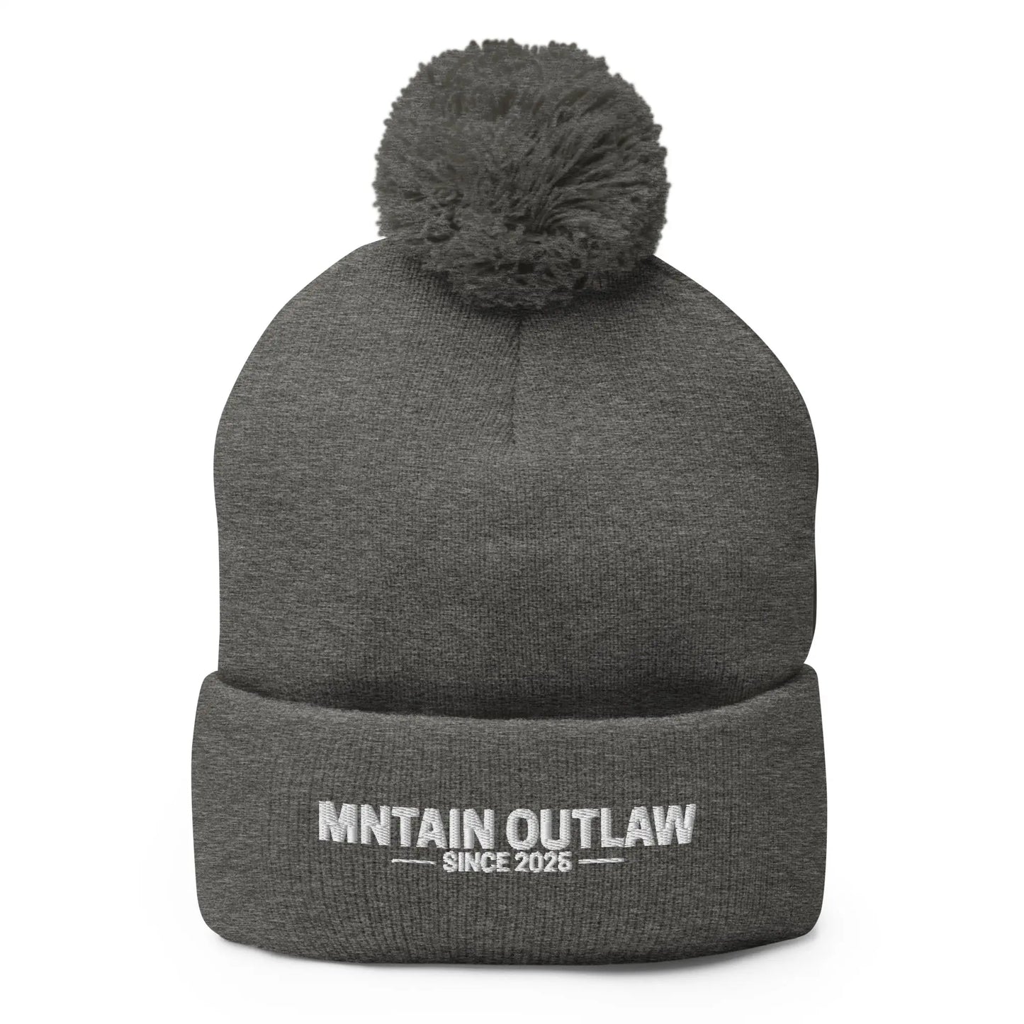 mntain outlaw RAW Pom - Pom Beanie - MNTAIN OUTLAW LTD