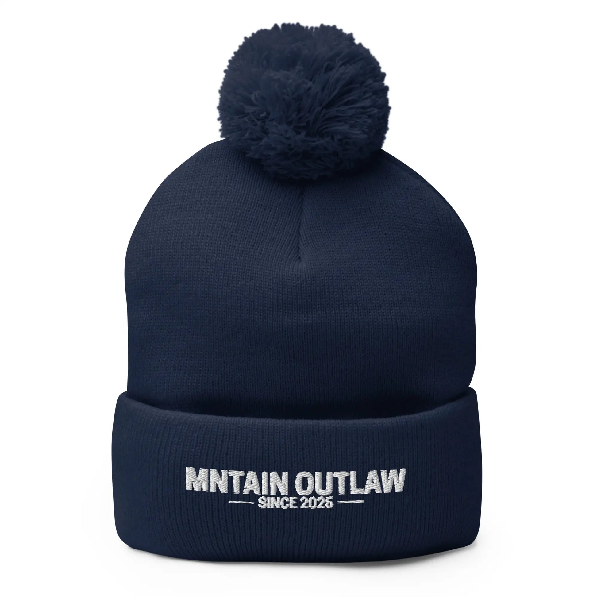 mntain outlaw RAW Pom - Pom Beanie - MNTAIN OUTLAW LTD