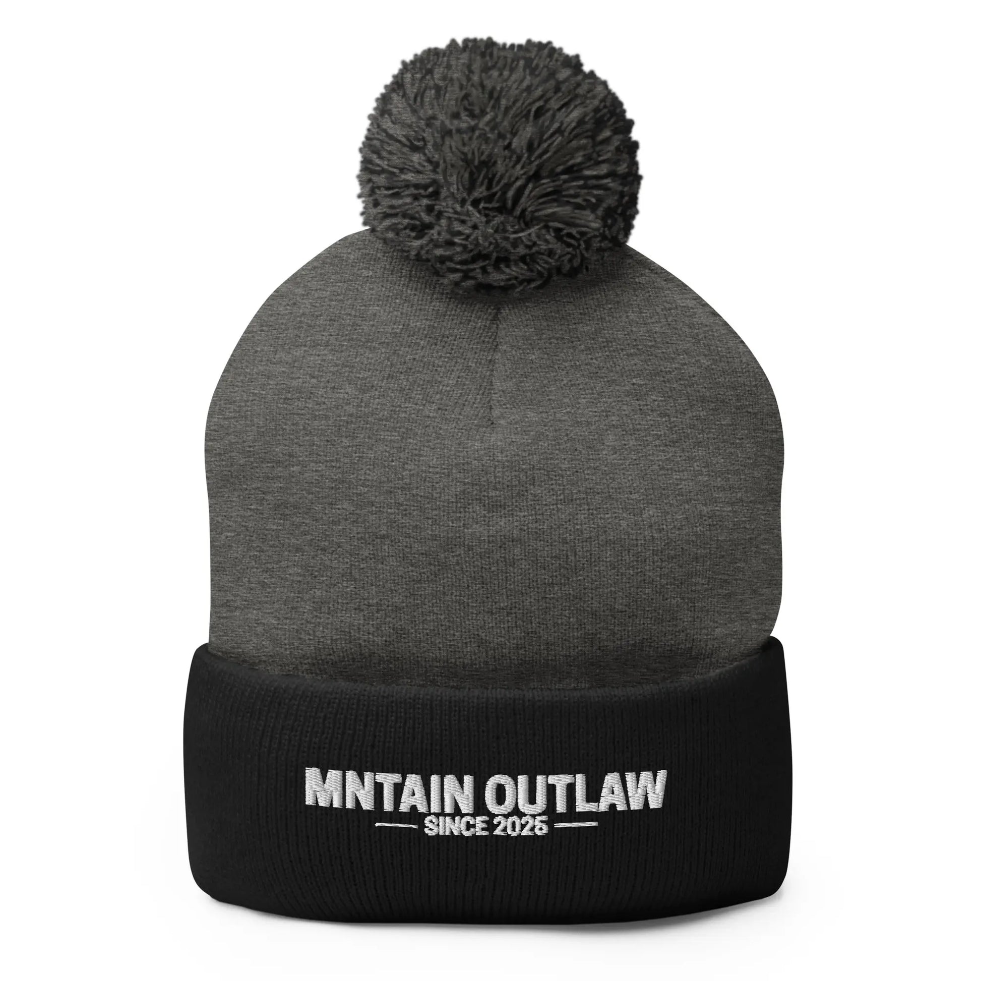 mntain outlaw RAW Pom - Pom Beanie - MNTAIN OUTLAW LTD