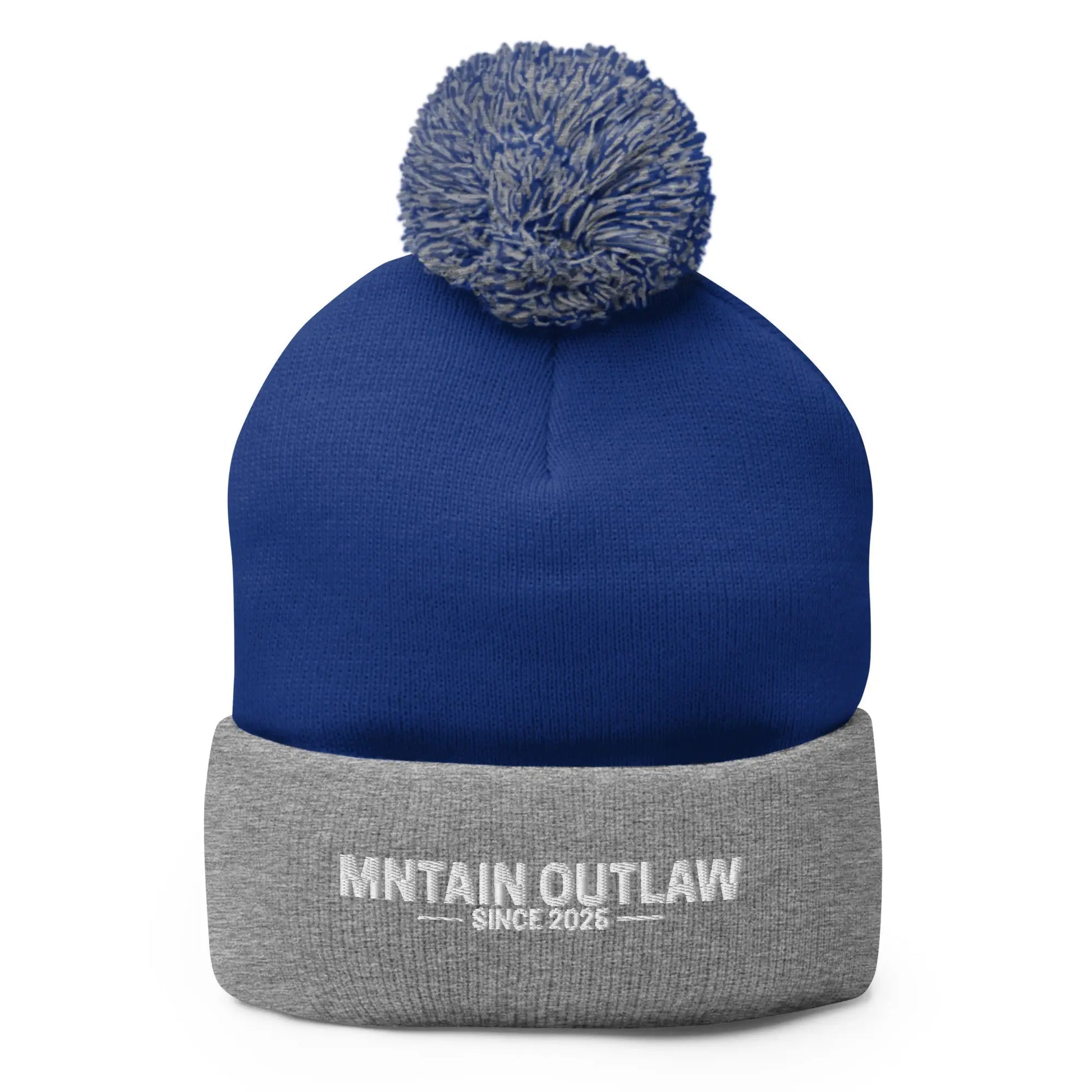 mntain outlaw RAW Pom - Pom Beanie - MNTAIN OUTLAW LTD