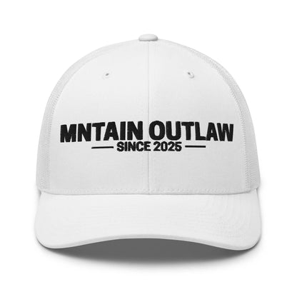 mntain outlaw RAW Trucker Cap - MNTAIN OUTLAW LTD