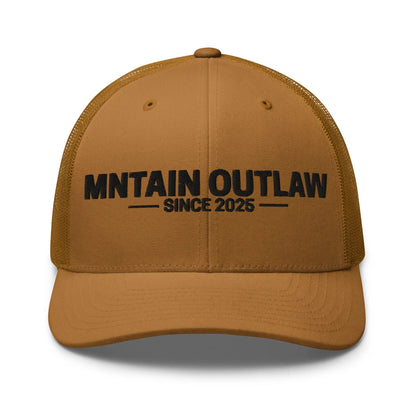 mntain outlaw RAW Trucker Cap - MNTAIN OUTLAW LTD