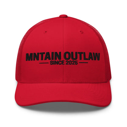 mntain outlaw RAW Trucker Cap - MNTAIN OUTLAW LTD