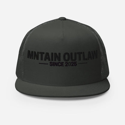 mntain outlaw RAW Trucker Cap - MNTAIN OUTLAW LTD