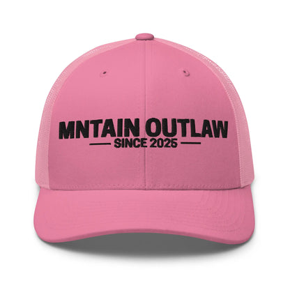 mntain outlaw RAW Trucker Cap - MNTAIN OUTLAW LTD