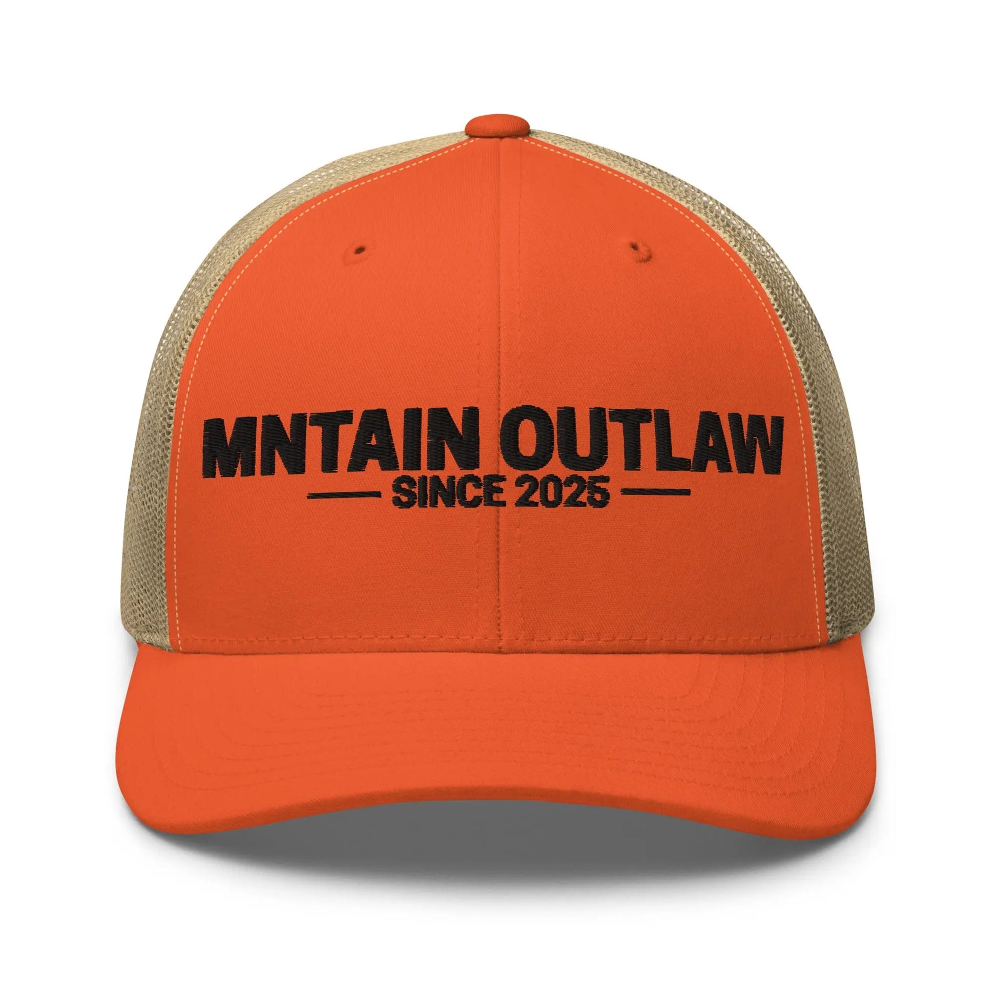 mntain outlaw RAW Trucker Cap - MNTAIN OUTLAW LTD