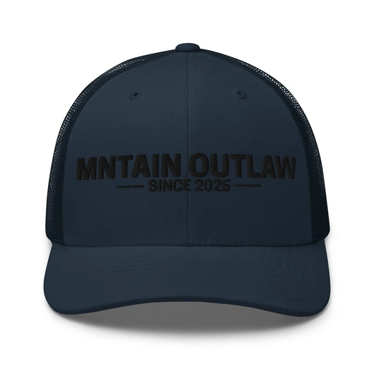 mntain outlaw RAW Trucker Cap - MNTAIN OUTLAW LTD