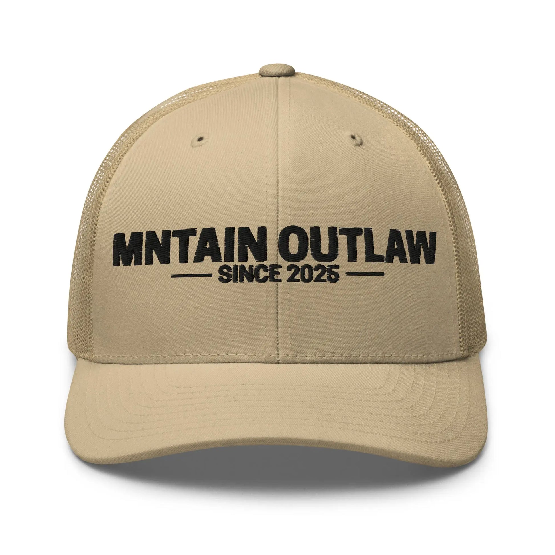 mntain outlaw RAW Trucker Cap - MNTAIN OUTLAW LTD
