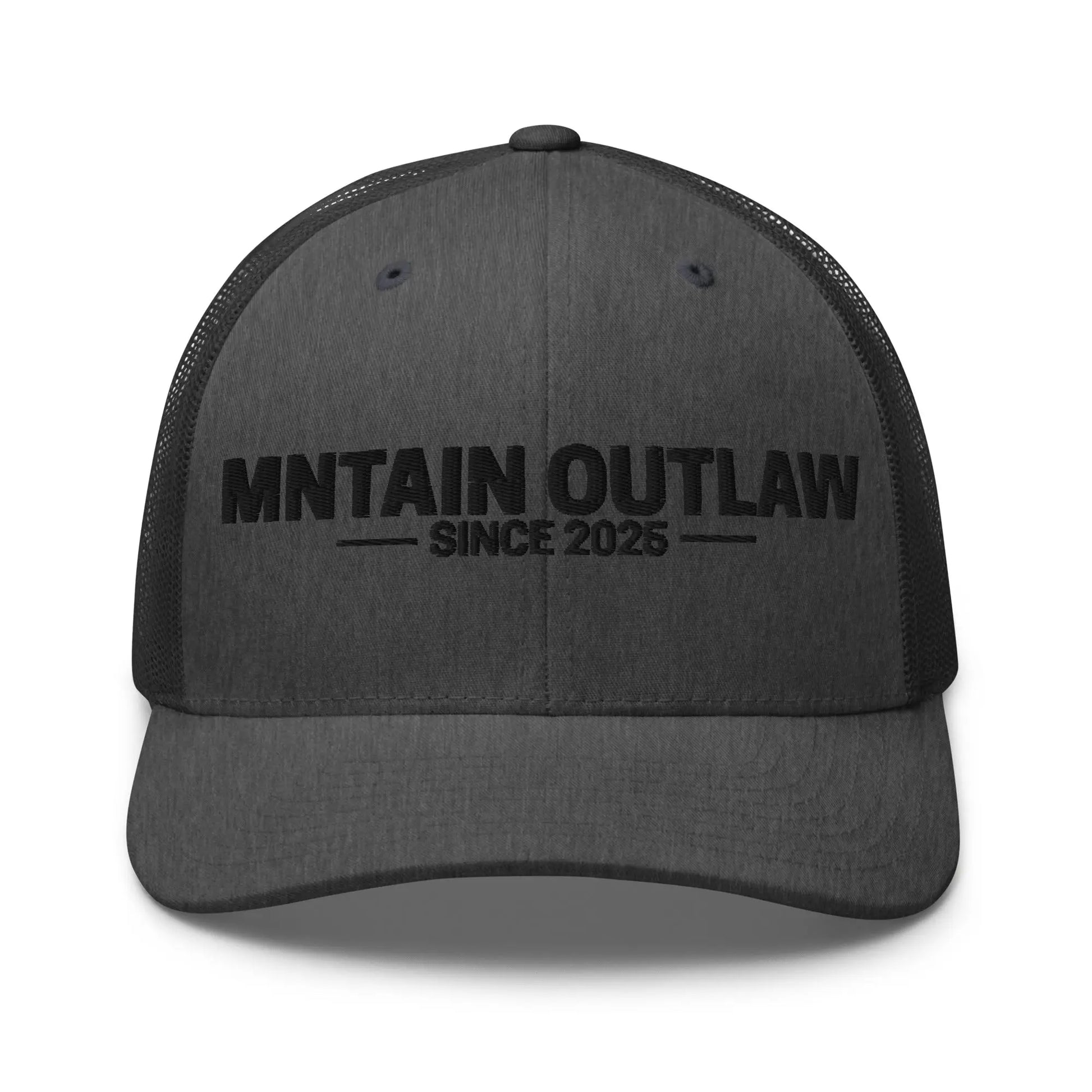 mntain outlaw RAW Trucker Cap - MNTAIN OUTLAW LTD