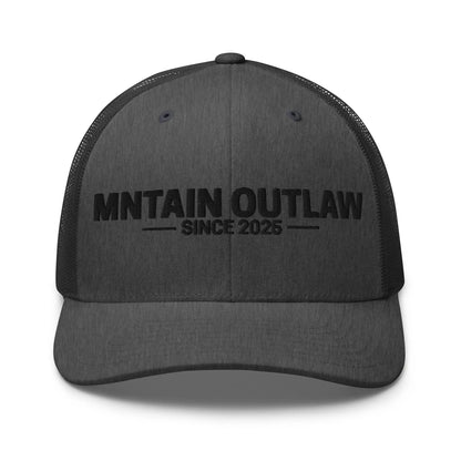 mntain outlaw RAW Trucker Cap - MNTAIN OUTLAW LTD