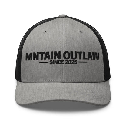 mntain outlaw RAW Trucker Cap - MNTAIN OUTLAW LTD