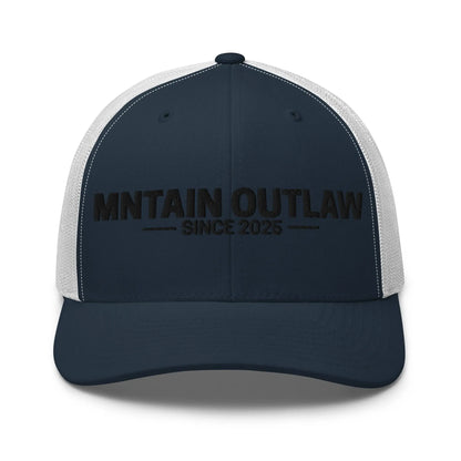 mntain outlaw RAW Trucker Cap - MNTAIN OUTLAW LTD