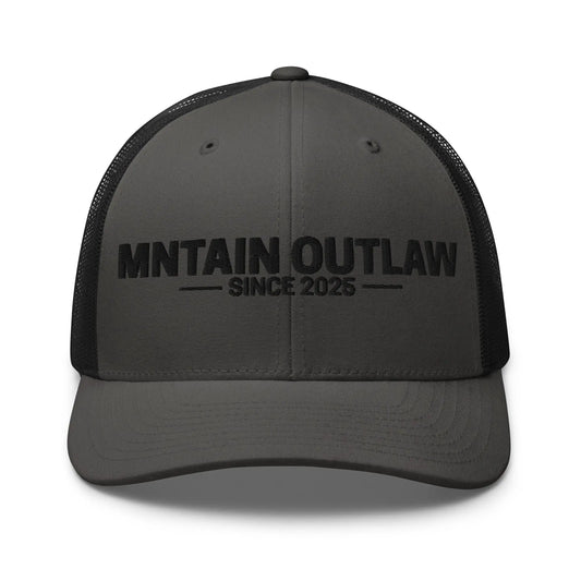 mntain outlaw RAW Trucker Cap - MNTAIN OUTLAW LTD