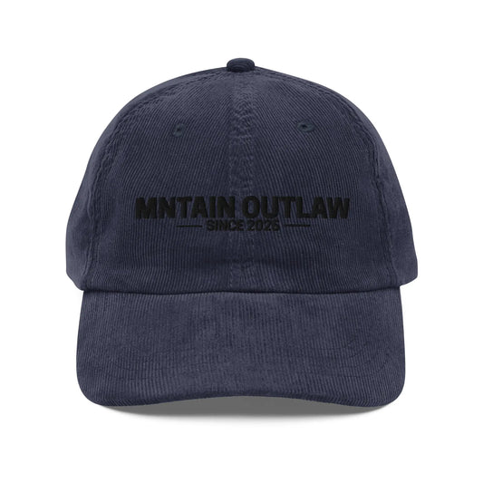 mntain outlaw RAW Vintage corduroy cap - MNTAIN OUTLAW LTD