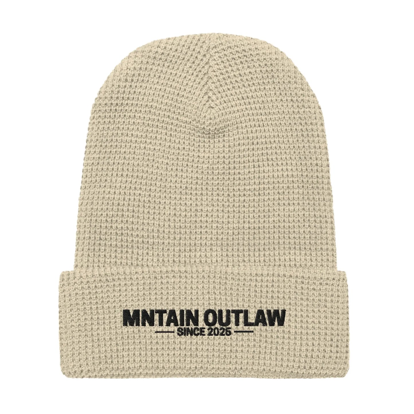 mntain outlaw RAW Waffle beanie - MNTAIN OUTLAW LTD