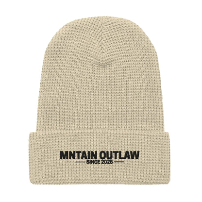 mntain outlaw RAW Waffle beanie - MNTAIN OUTLAW LTD