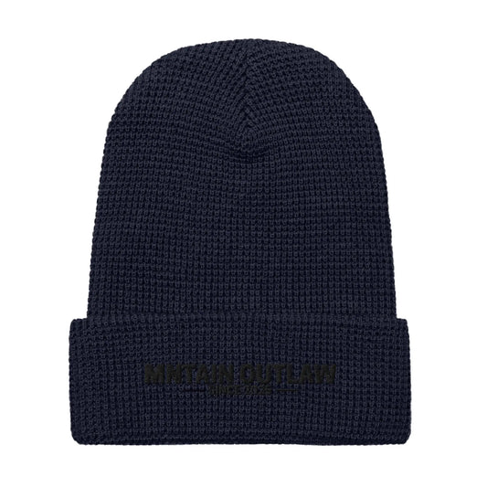 mntain outlaw RAW Waffle beanie - MNTAIN OUTLAW LTD
