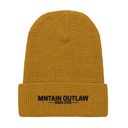 mntain outlaw RAW Waffle beanie - MNTAIN OUTLAW LTD