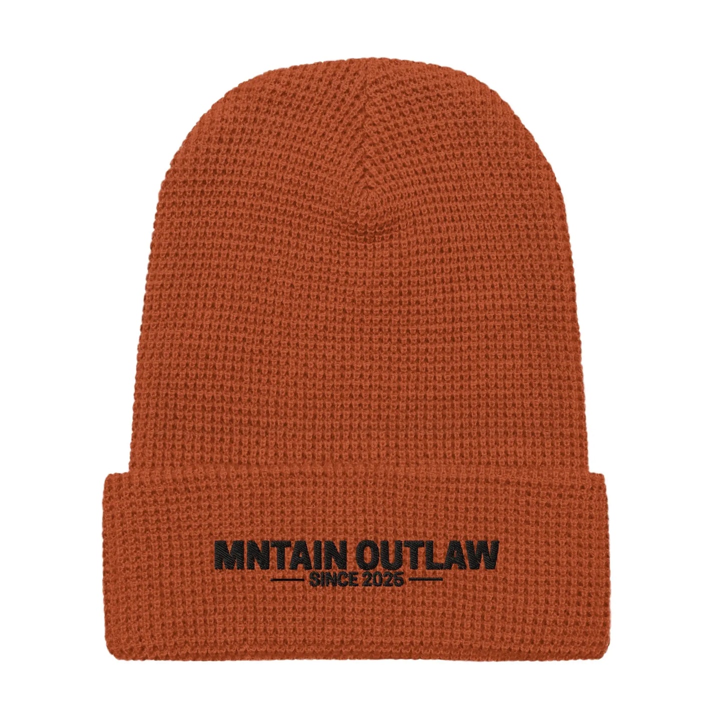 mntain outlaw RAW Waffle beanie - MNTAIN OUTLAW LTD