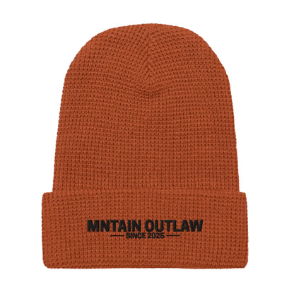mntain outlaw RAW Waffle beanie - MNTAIN OUTLAW LTD