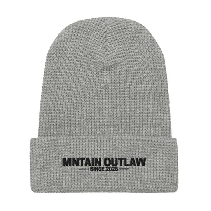 mntain outlaw RAW Waffle beanie - MNTAIN OUTLAW LTD